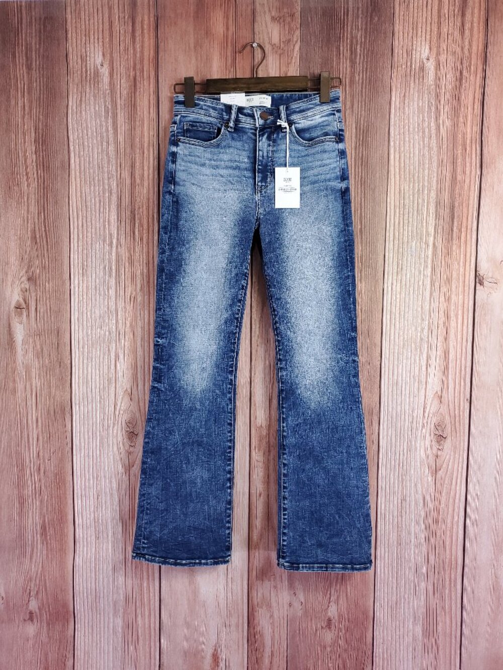 NWT BKE Parker High Rise Bootcut Jeans Womens 24x29.5 24S Universal Fit Denim